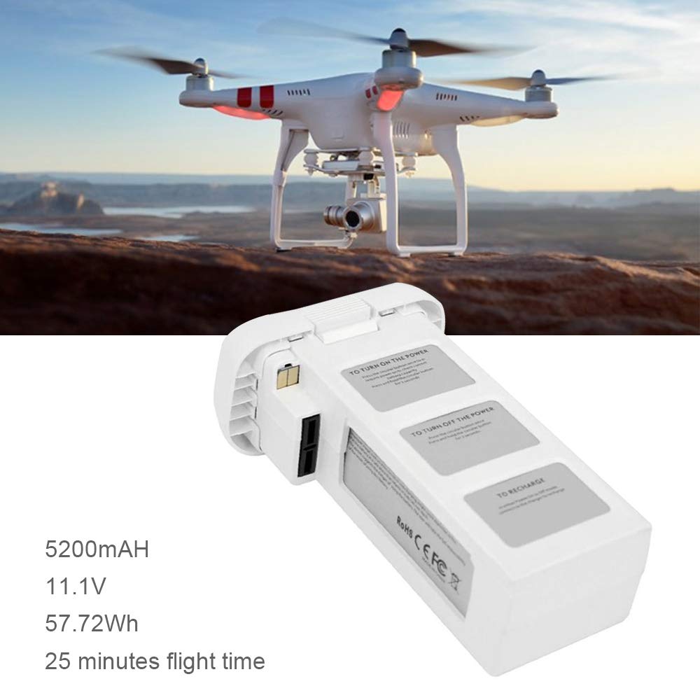 Amazon.co.jp: ELEOPTION交換用バッテリー P2大容量11.1V 5200mAh 