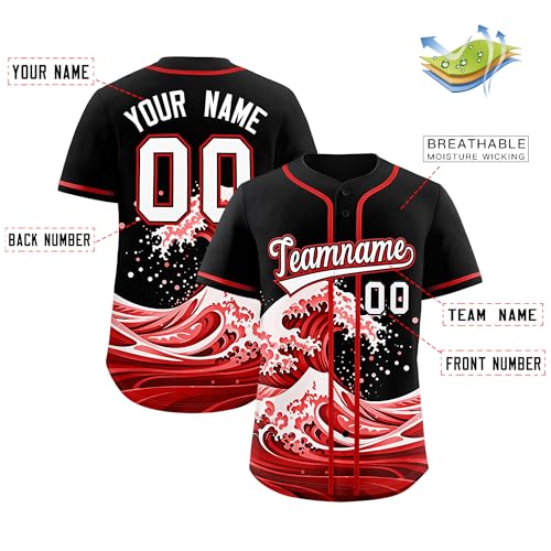 Camiseta deportiva personalizada para béisbol, para hombres, mujeres y jóvenes miniatura 3