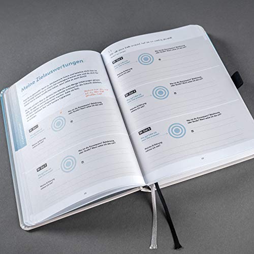 DRANBLEIBEN Erfolgsjournal, Serious Blue