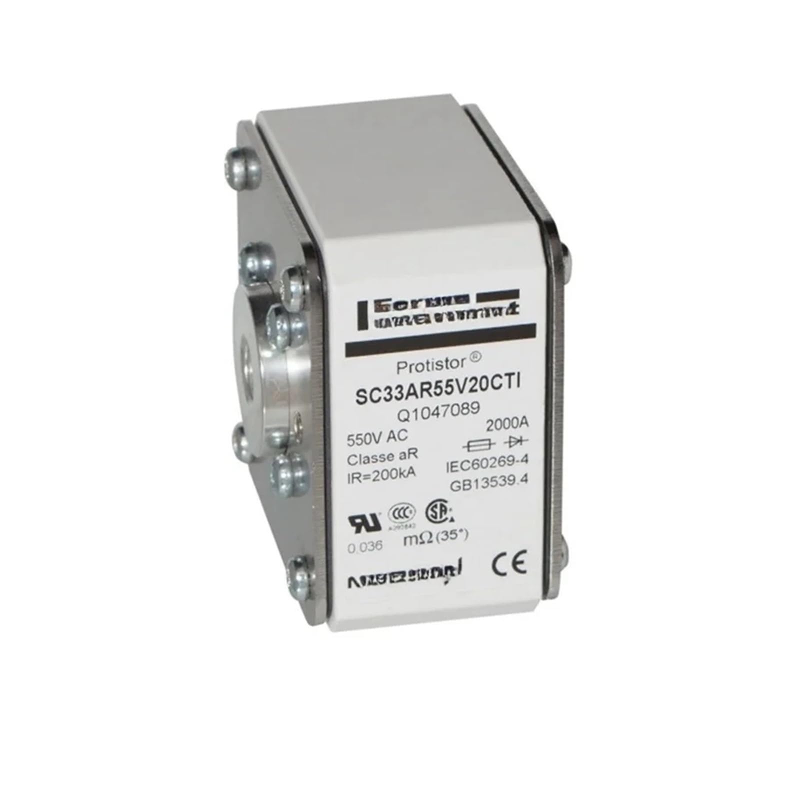 Fusible SC33AR60V16CTI N1047087 pour éliminer les risques de surchauffe de vos machines