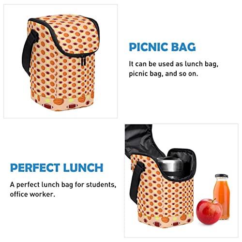 Bolsa de almuerzo térmica para mantener la comida fresca en el colegio 3
