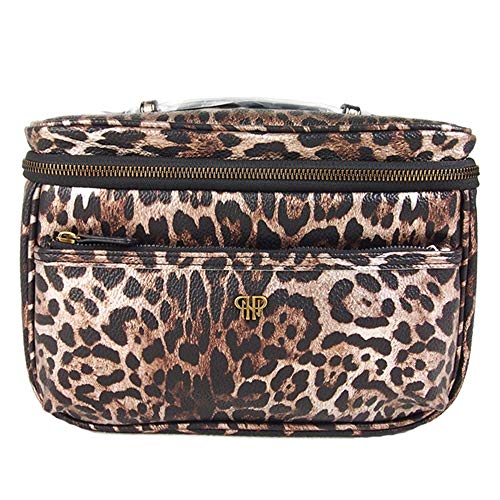 Getaway Classic Train Case (Bronze Leopard)