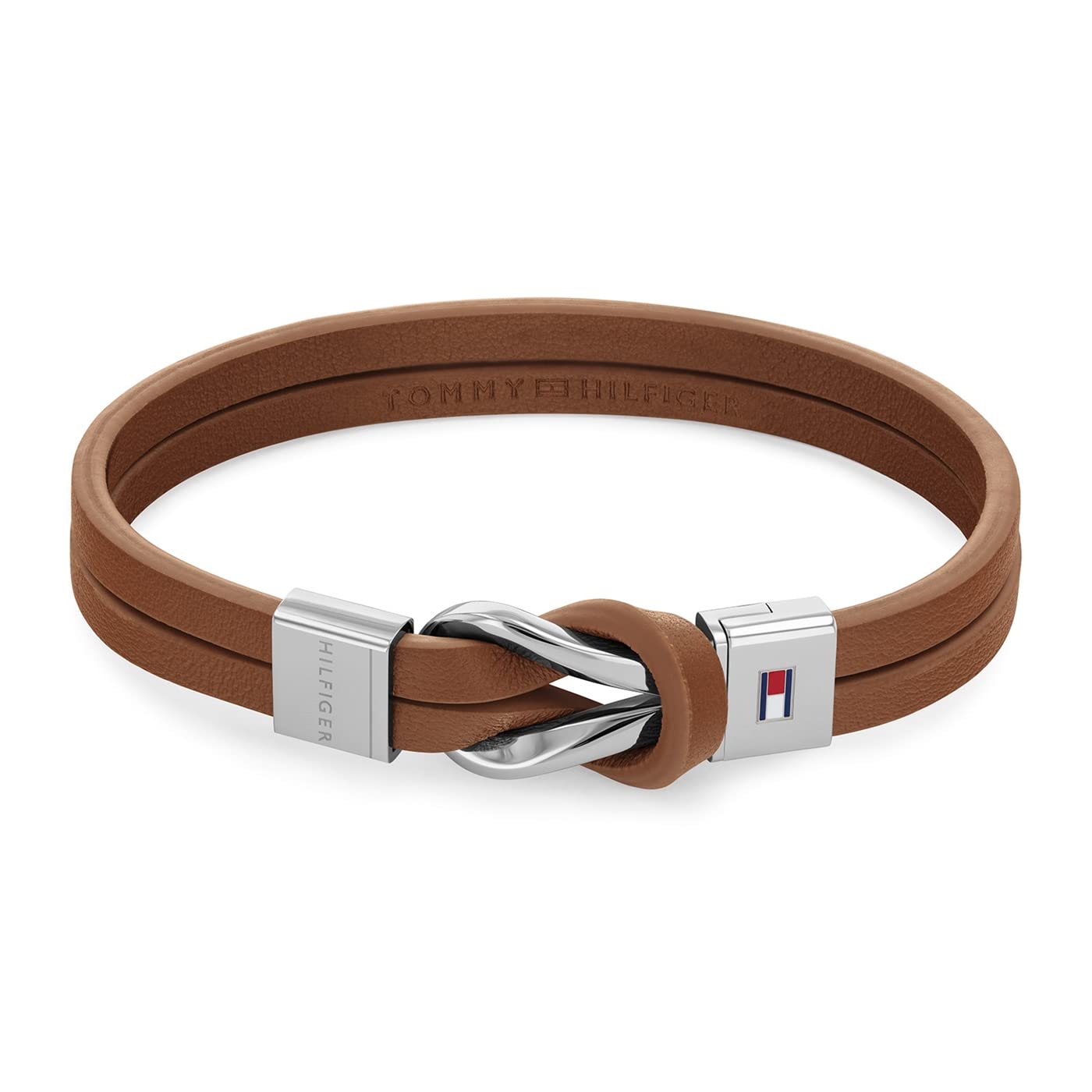 Tommy Hilfiger Jewelry Pulsera de Piel para Hombre Marrón - 2790441