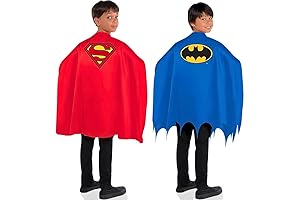Kids Superman and Batman 2-Pack Capes