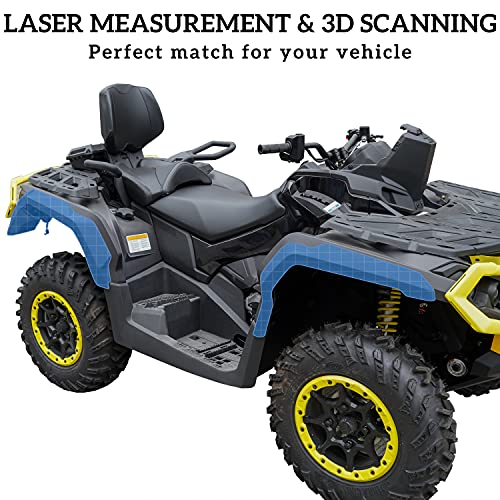 Image of Fender Flares for Can Am Outlander, Extended Front & Rear Mud Flaps Mud Guards for Can-Am Outlander 500 570 650 800R 850 1000 Max 2013-2021 Accessorries (Replace #715001764)