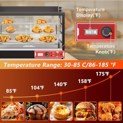 Commercial Pretzel Warmer Display Case