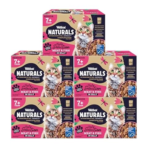 Webbox Naturals Senior Wet Cat Food Variety Pack Cover