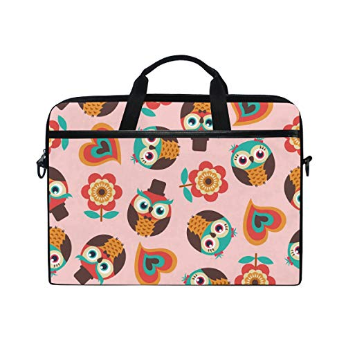 Funda para portátil de 14 a 15.4 pulgadas con búhos para evitar arañazos en tu mochila escolar 1
