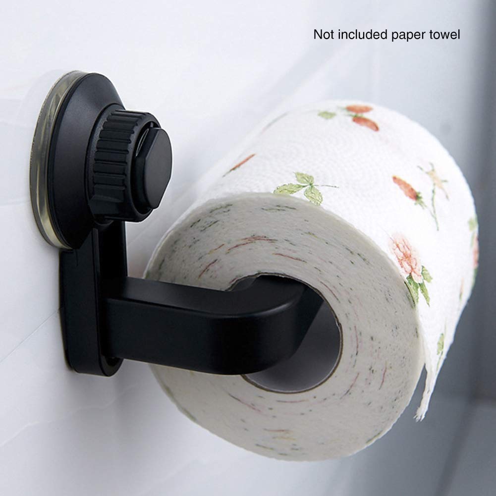 Porte-Rouleau De Papier Toilette Fixation Par Ventouse En Métal Chromé
