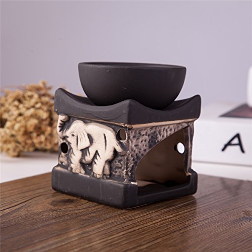 Feng Shui Zen Ceramic Essential Oil Burner Diffuser Tea Light Holder Great For Home Decoration & Aromatherapy Olba096 #TOP1