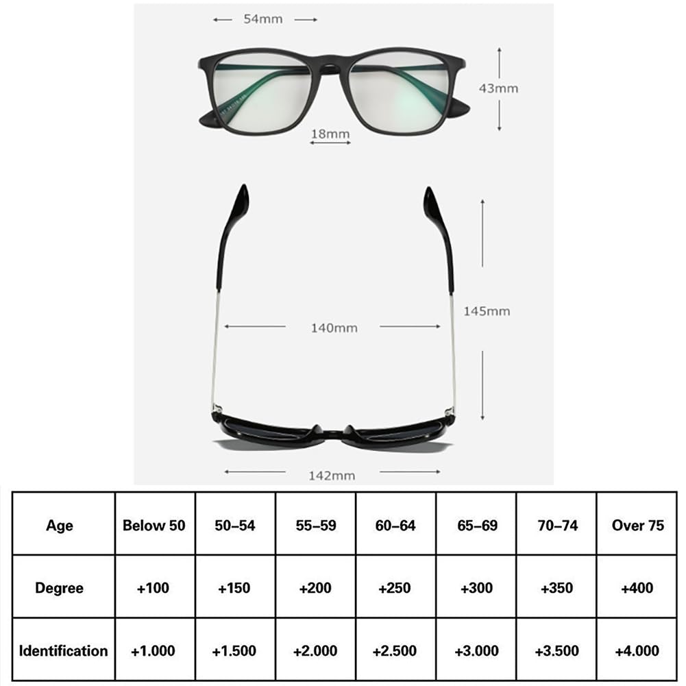 JIETIAN Intelligente fotochrome Lesebrille, Retro Unisex 1.56 Nicht kugelförmige Harzlinsenleser/UV-Schutz,Lila,+2.5