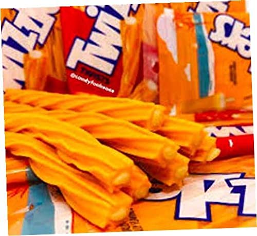 Miniatura 2 de Twizzlers Twists - Caramelo relleno de crema naranja paquete de 2