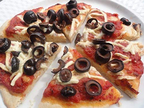 Fragata Olives Sliced Black 440g (Ideal for Pizzas and Salads) Pack of 2 - Image 5 thumbnail