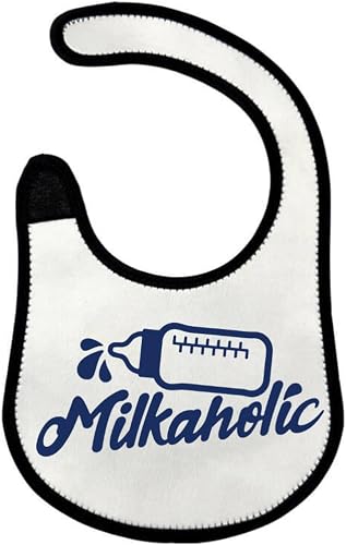 Katz Designs - Baby Bib - Milkaholic