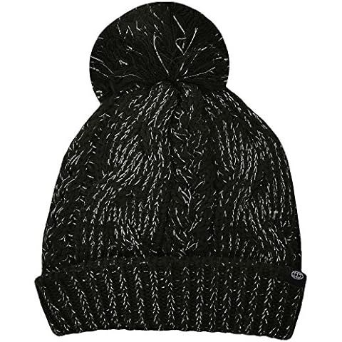 Proclimate Ladies Lurex Waterproof & Windproof Thinsulate Beanie Hat - Olive Cover