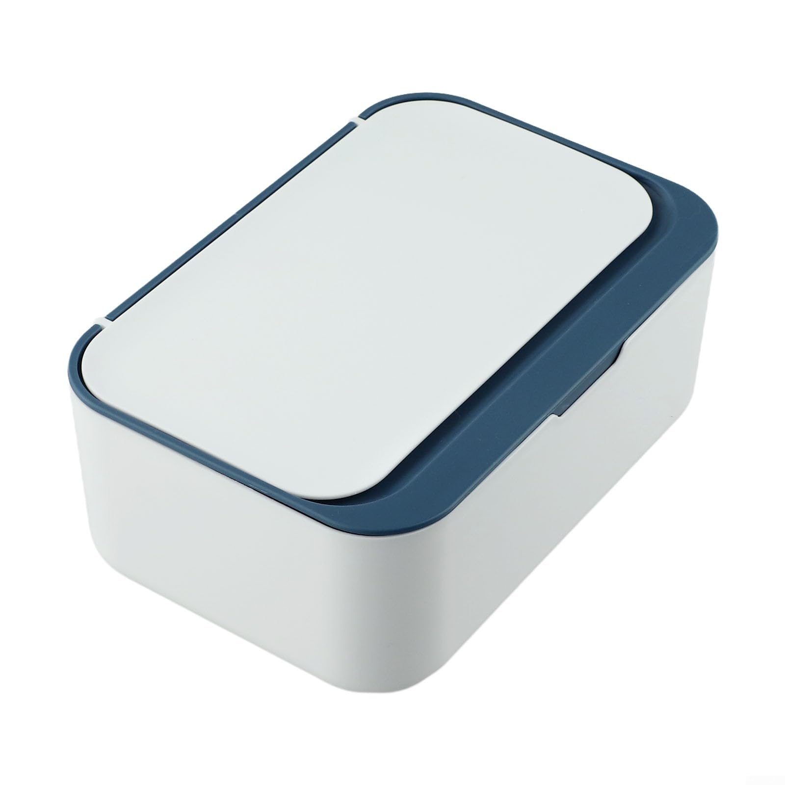 Wipes Dispenser Moisture Sealed Box for Hygienic Baby Wipes Storage (Blue)