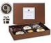 Chain & Jo Sweets Father's Day Chocolate Covered Cookies, Gift Box Assortment,Dairy Chocolate,6 Toppings, Gift Basket, Fathers Day Gift For Best Dad, Grandfather, Husband, Kosher