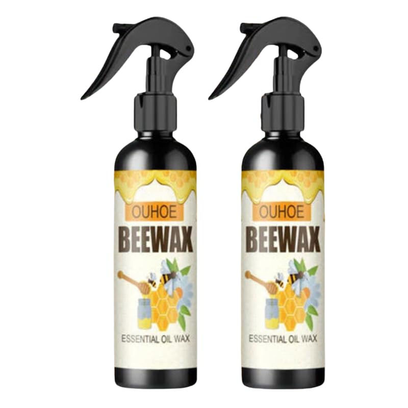 Beeswax Furniture Polish Spray | Used to Clean Shine Polish Protection for All Furniture Laminate Finishes | Wood Polish & Conditioner | Wooden Wax Polish, 200ml, Pack of 2 (B0CTHRPDJC) Amazon Price History, Amazon Price Tracker