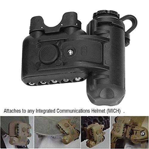 Ensemble de torche de lampe de casque militaire WLXW complet