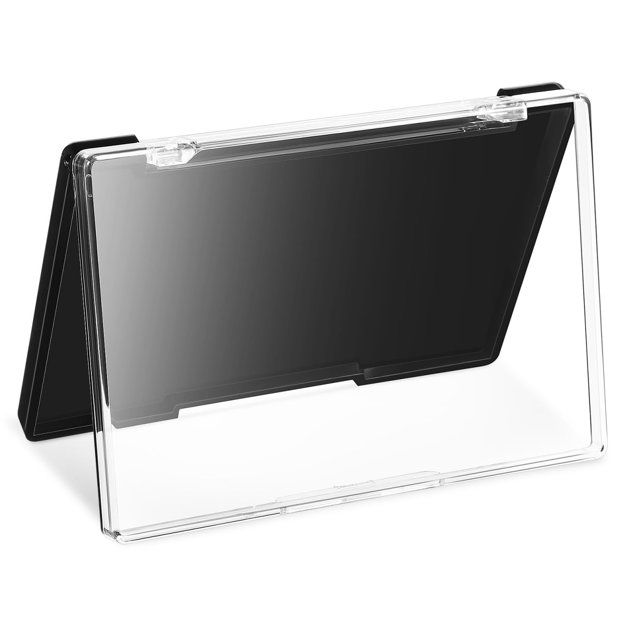 FRCOLOR Empty Magnetic Eyeshadow Palette with Transparent Lid, Practical Makeup Palette for Individual Empty Eyeshadow Box for Pans