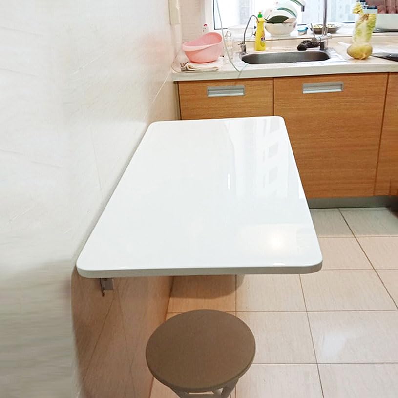 Table murale pliante pour désencombrer votre petite cuisine