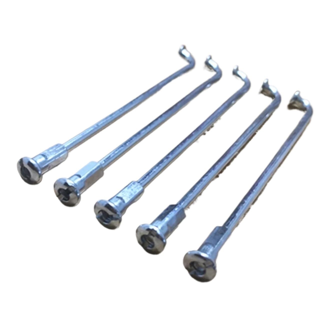 36 szt., 10G, elektryczne szprychy motocyklowe 10G, średnica 3,18 mm, długość 105-305 mm ze stali ciężkiej z zaczepami do naprawy kół (190 mm)