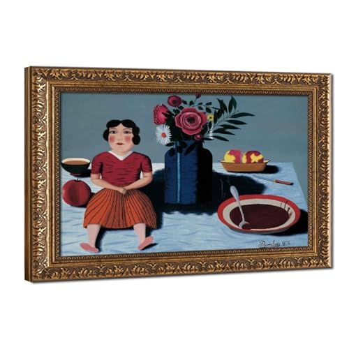 Nature morte Camille Bombois poster vintage sur toile pour décoration murale de salon bohème