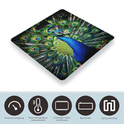 Báscula digital Blue Peacock para peso corporal miniatura 3