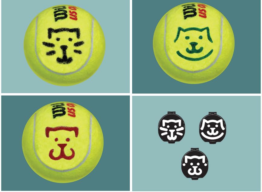 BallTrace Blue Tennis Ball Marker