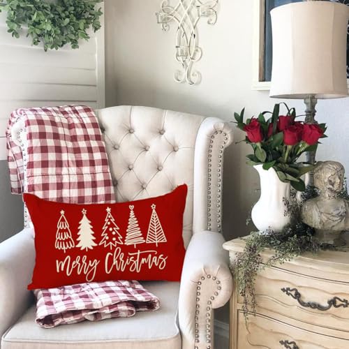 RABUSOFA Christmas Pillow Covers - Festive Holiday Decor - Image 4