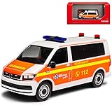 Das Fahrzeug ist ca 6 cm lang Volkwagen T6 Personen Transporter Feuerwehr FFW Norderstedt Rot Weiss T5 Ab 2. Facelift 2015 H0 1/87 Herpa Modell Auto
