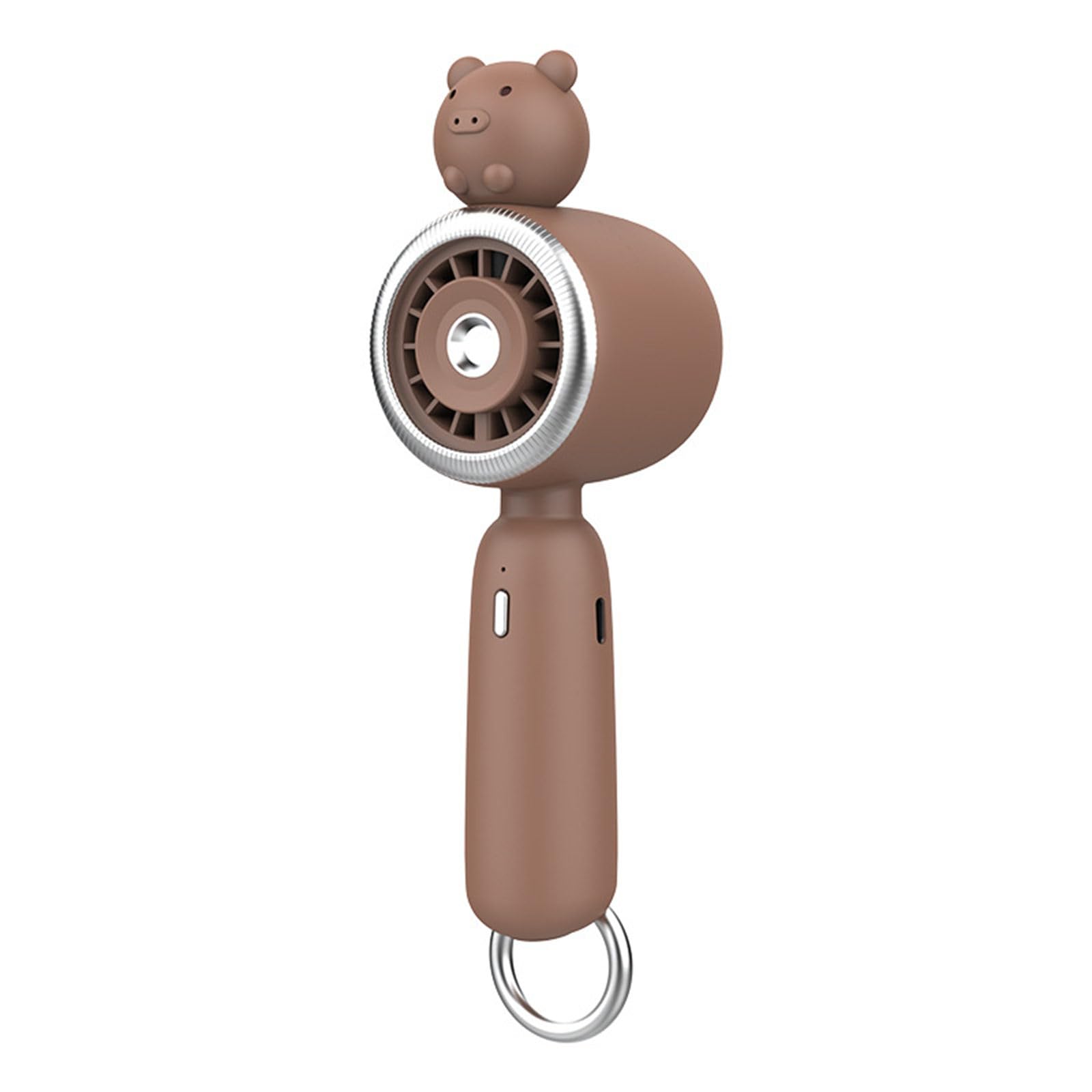 Buxuaaaa Handheld Misting Fan Cooling Fan for Makeup Travel Rechargeable Misting Sprayer Water 3 Speed 1200mah Camping Rechargeable