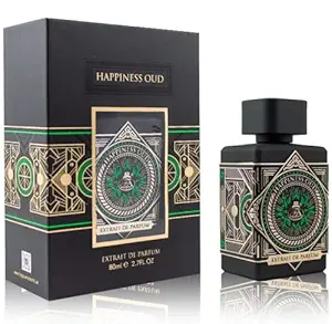 Fragrance World – Happiness Oud Extrait De Parfum Edp 80ml Unisex perfume | Aromatic Perfumes For Men &amp; Women Exclusive I Luxury Perfume Made in UAE