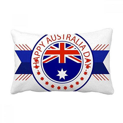 Coussin Australie 40x60 cm oreiller lombaire de canapé multicolore décoratif