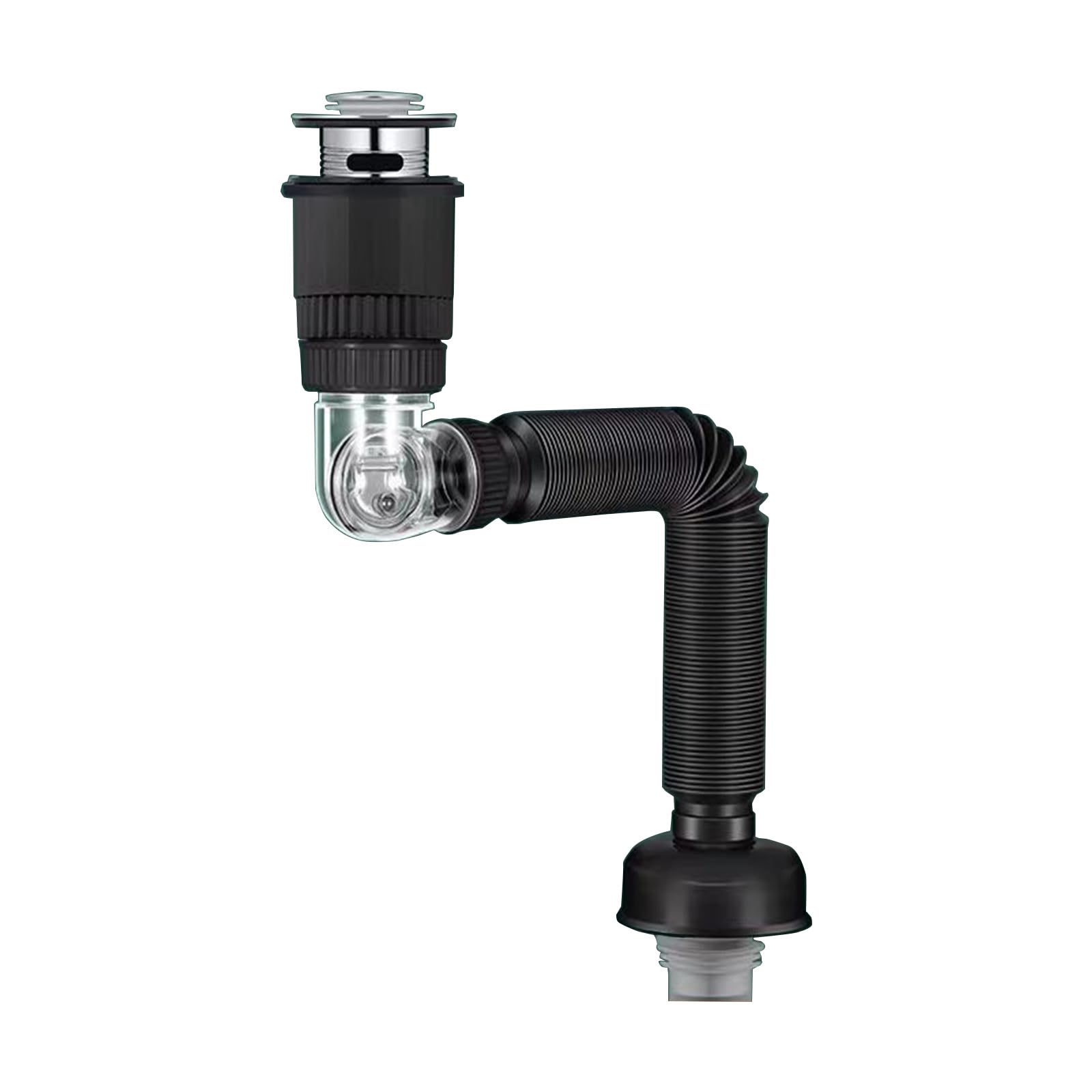 Rotating Drain Pipe ABS Not Drain Pipe Upgrades Enhances Drainage Efficiency & Bathroom Sink