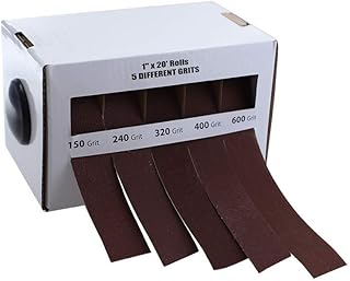 Meichoon 5pc Sand Paper, Abrasive Paper Varie...,