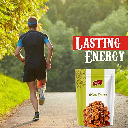 Image of Nutwiz Premium Dates (Yellow Dates /Peela Khajoor, 750G), Fresh