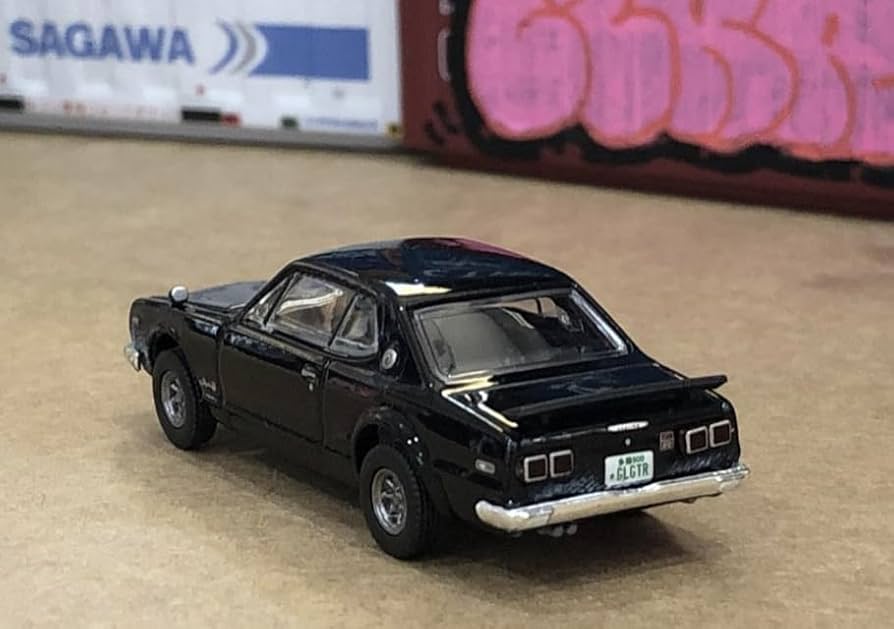 Amazon.co.jp: ハコスカ スカイラインGTR 黒 限定品 グラチャン