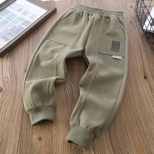 Sweatpants Boys Middle Large Children's Casual Joggers Elastic Waist Outdoors Sports Pants Pockets for Kids2