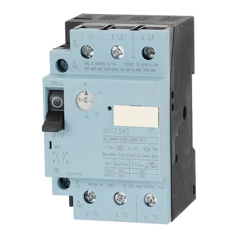 Motorschutzschalter 6-10A for Motorschutz mit Schraubklemmen ICU: 100kA