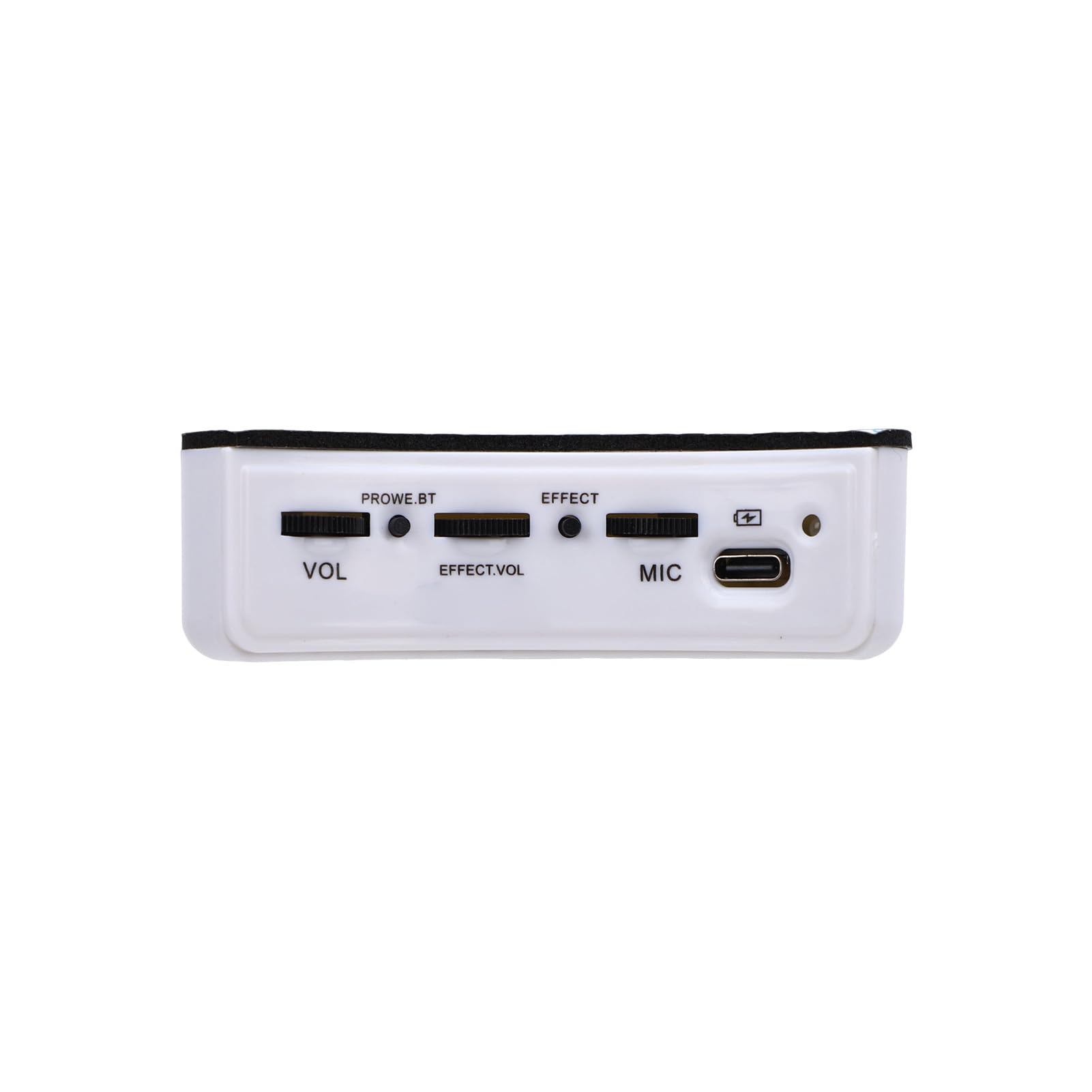 Akustikgitarren-Tonabnehmer, ABS-DSP-Tonabnehmersystem mit Anti-Feedback-Schaltung, 800 MAh Wiederaufladbares USB-C-Mikrofon mit Integriertem Mikrofon für Live-Performance-Unterricht Als