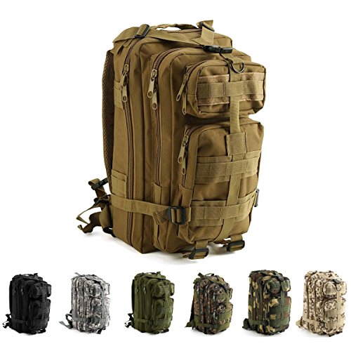 IVIM Mochila Táctica Militar Impermeable de 30L para Marcha  Excursionismo  Montañismo