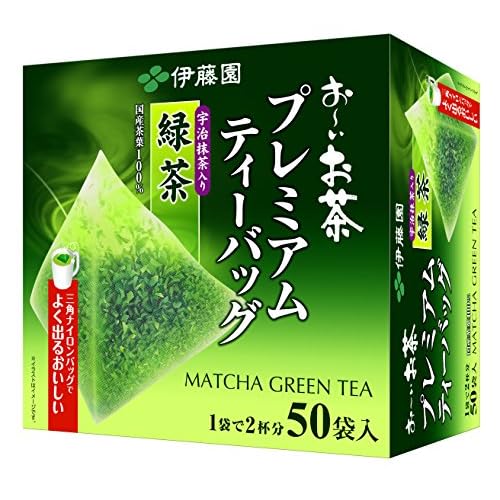 伊藤園 お~いお茶 プレミアムティーバッグ 宇治抹茶入り緑茶