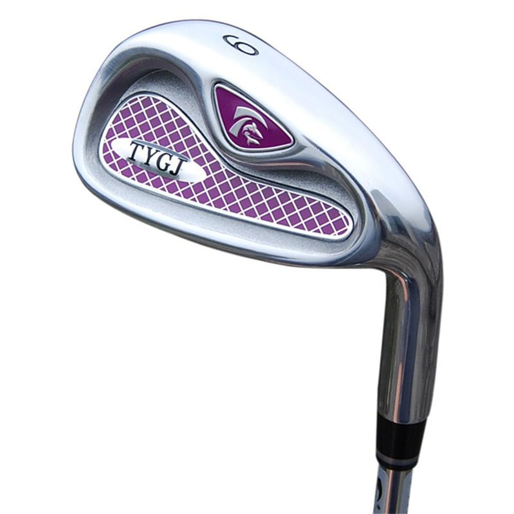 Fer de Club de Golf droitier pour Hommes et Femmes - #4/5/6/7/8/9/ P/S Fer de Golf avec Tige en Acier Inoxydable ou en Graphite pour Les Sports de Golf