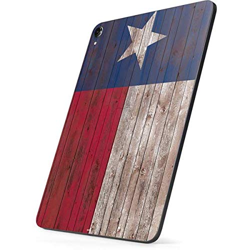Skinit Decal Tablet skin compatible with iPad Pro 12.9in (2017) - Officially Licensed Texas Flag Dark Wood Design