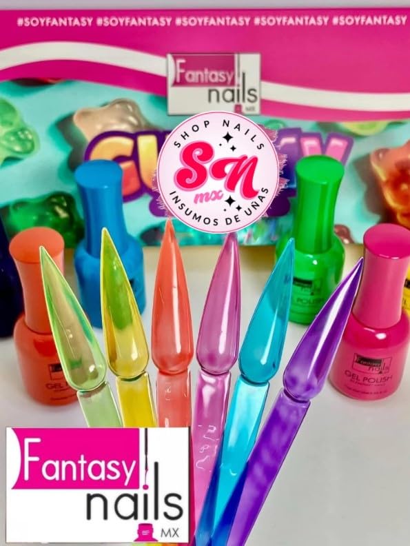 Fantasy Nails Gel Collection Gummy – Seis Colores miniatura 5
