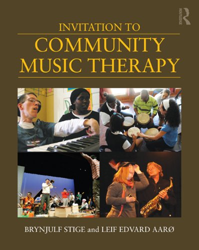 Invitation to Community Music Therapy musicothérapie livre de music therapy