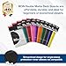 BCW Deck Guard - Double Matte White Card Sleeves | Acid-Free, Archival-Safe, No PVC | Anti-Glare Matte Finish | Fits Standard 2½