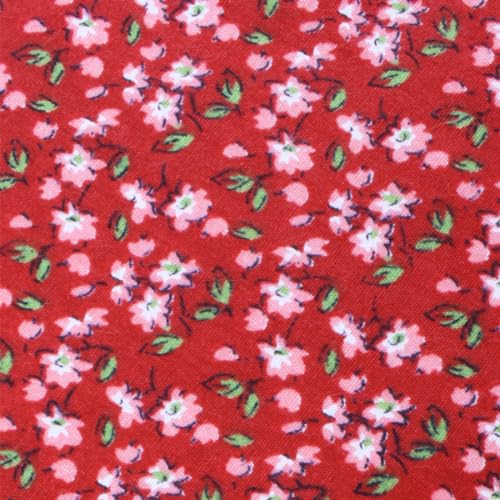 Image of OTAA Floral Necktie Casual Ties for Men - Perfect Neck Tie for Groomsmen Wedding Ties or Formal Occasions