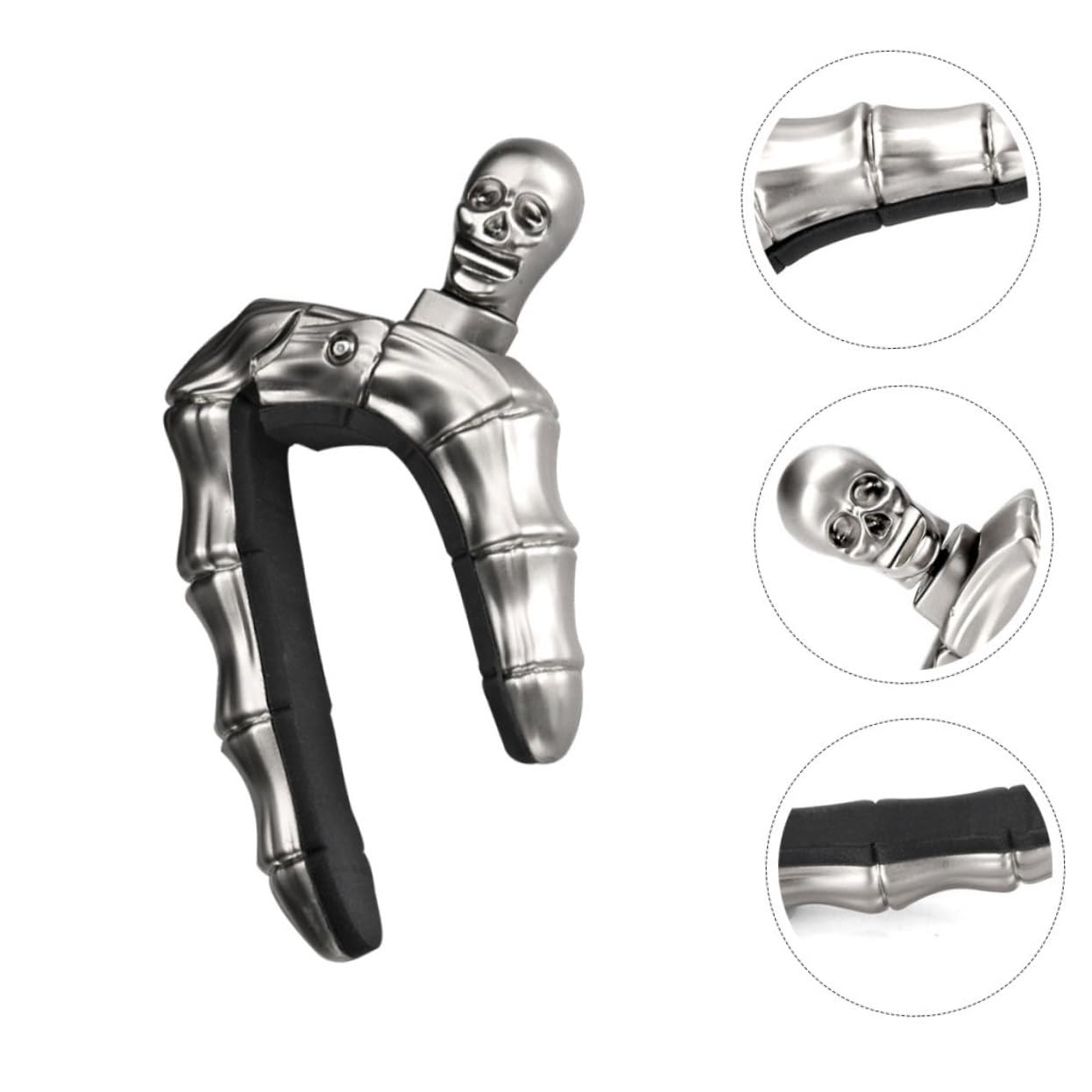 Toyvian 2 Capos De Guitarra Con Forma De Calavera Para Guitarras Acústicas Clip De Afinación Fácil Accesorios Para Guitarra